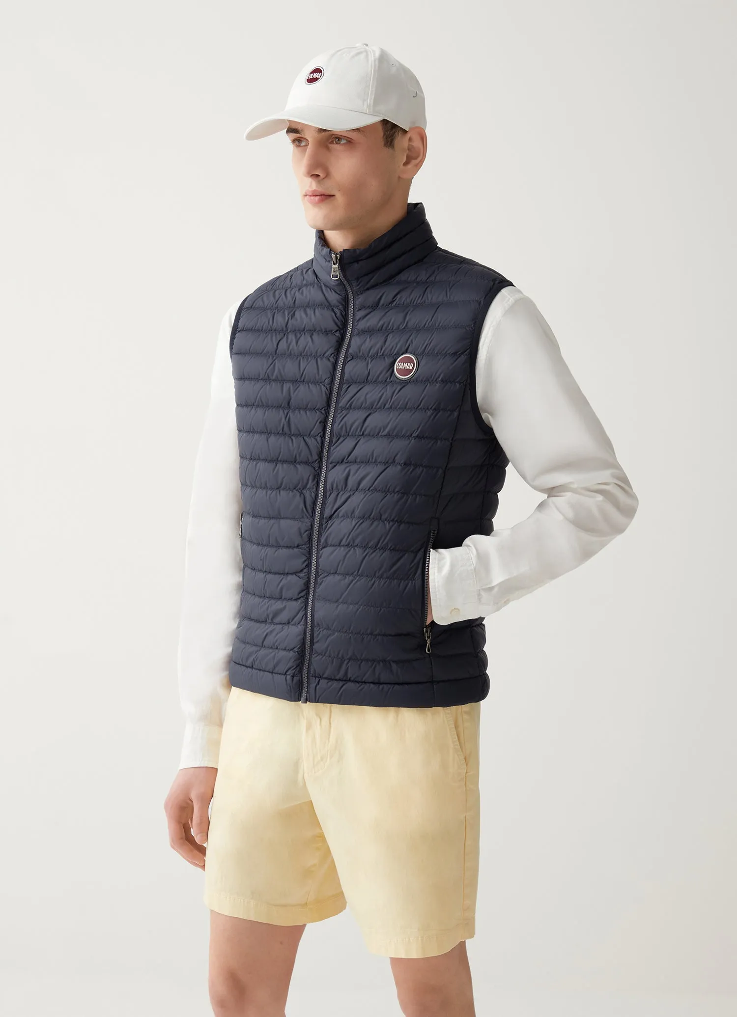 1278R Urban Style Gilet - Navy Blue-Ice