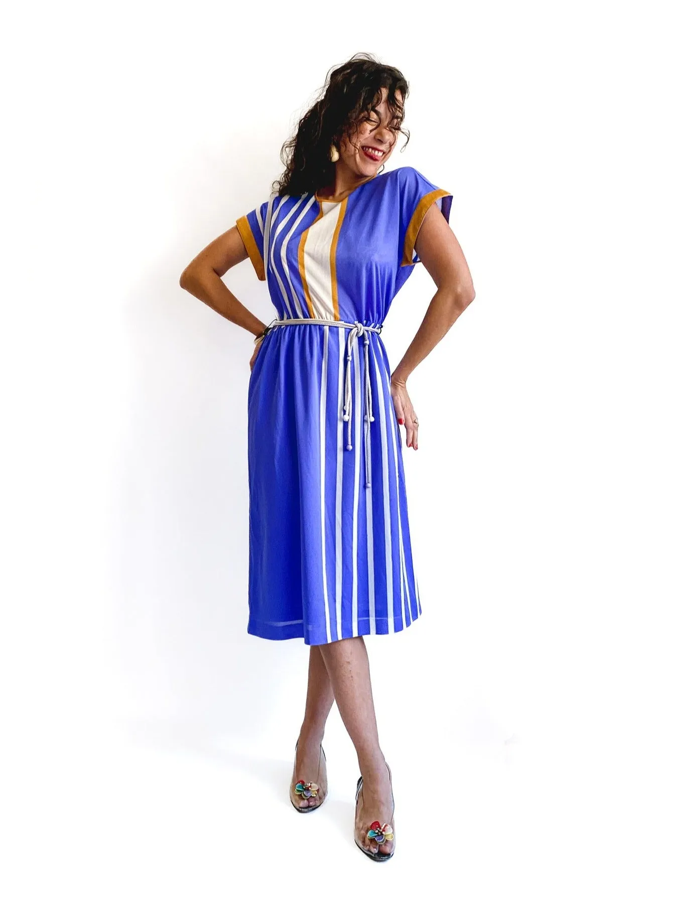 70s/ early 80s vintage summer dress
