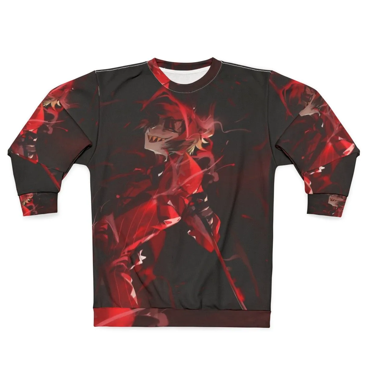 Alastor Hazbin Hotel Sweatshirt - Anime Inspired TV Show Merch
