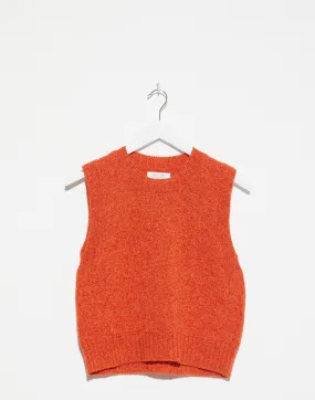 Amber Marl Mouline Wool Vest