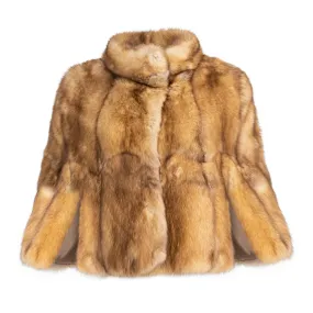 AVA Prestige Canadian sable short capelet