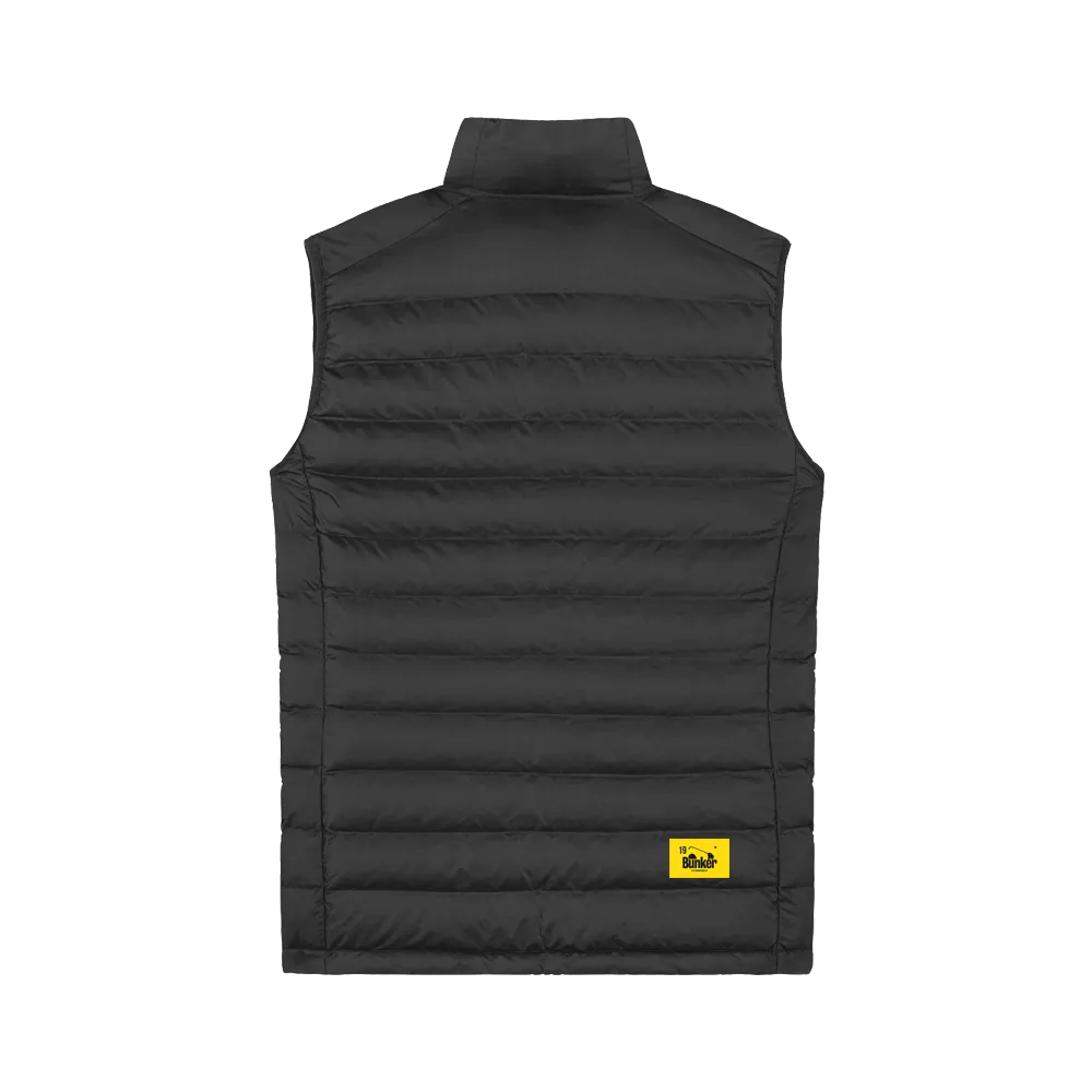 Bunker Tech Logo Gilet - Black