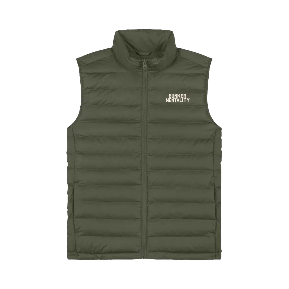 Bunker Tech Logo Gilet - Khaki