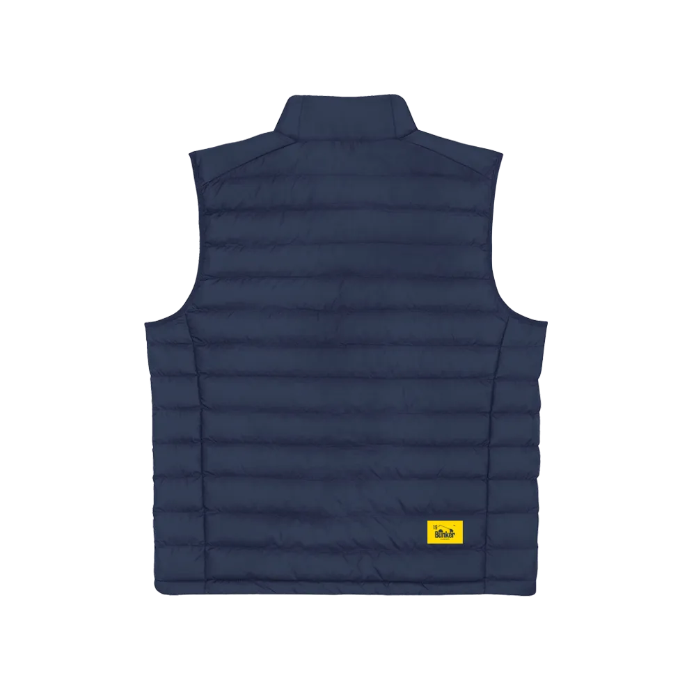 Bunker Tech Logo Gilet - Navy