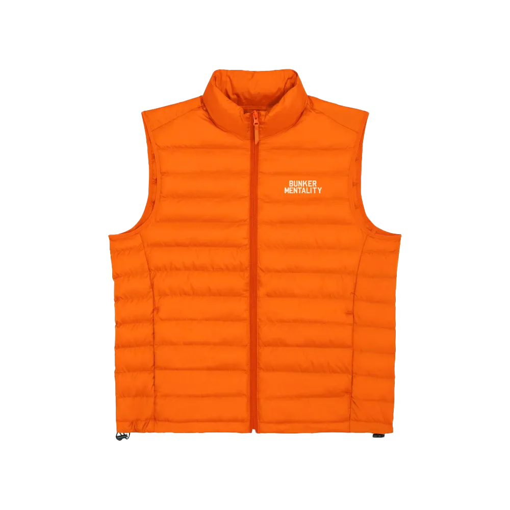 Bunker Tech Logo Gilet - Orange