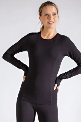 Butter Yoga Fitted Crew Top
