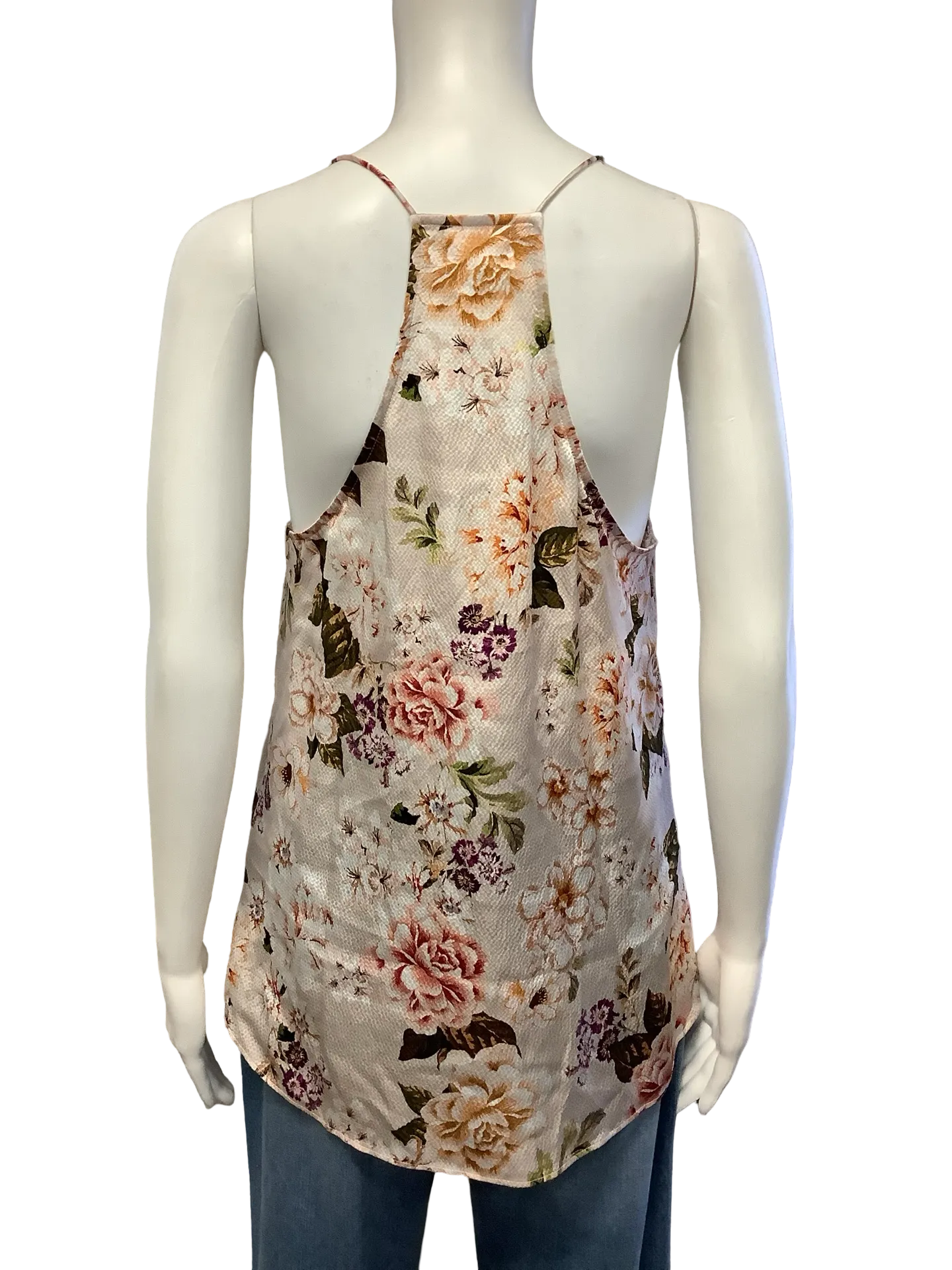 Cami NYC Top V Neck Floral Print Size: S