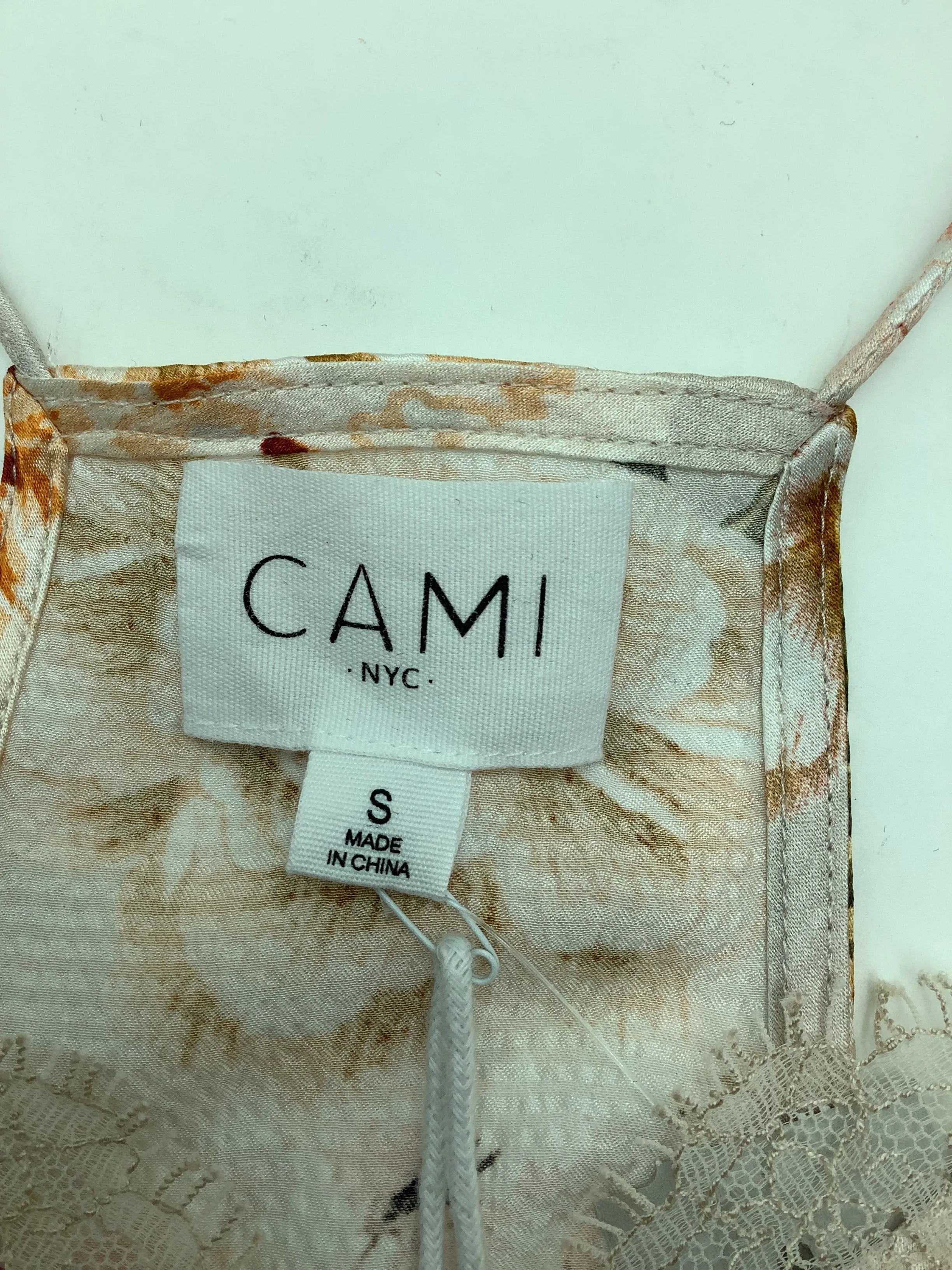Cami NYC Top V Neck Floral Print Size: S