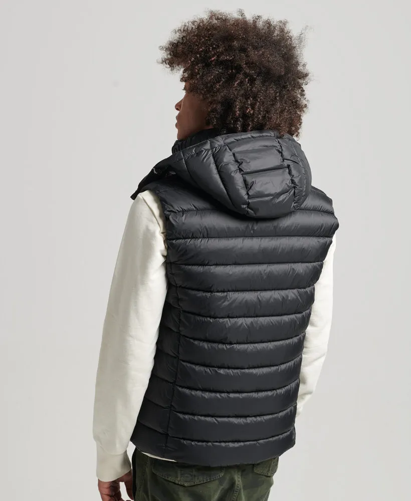 Code Mtn Fuji Padded Gilet Black