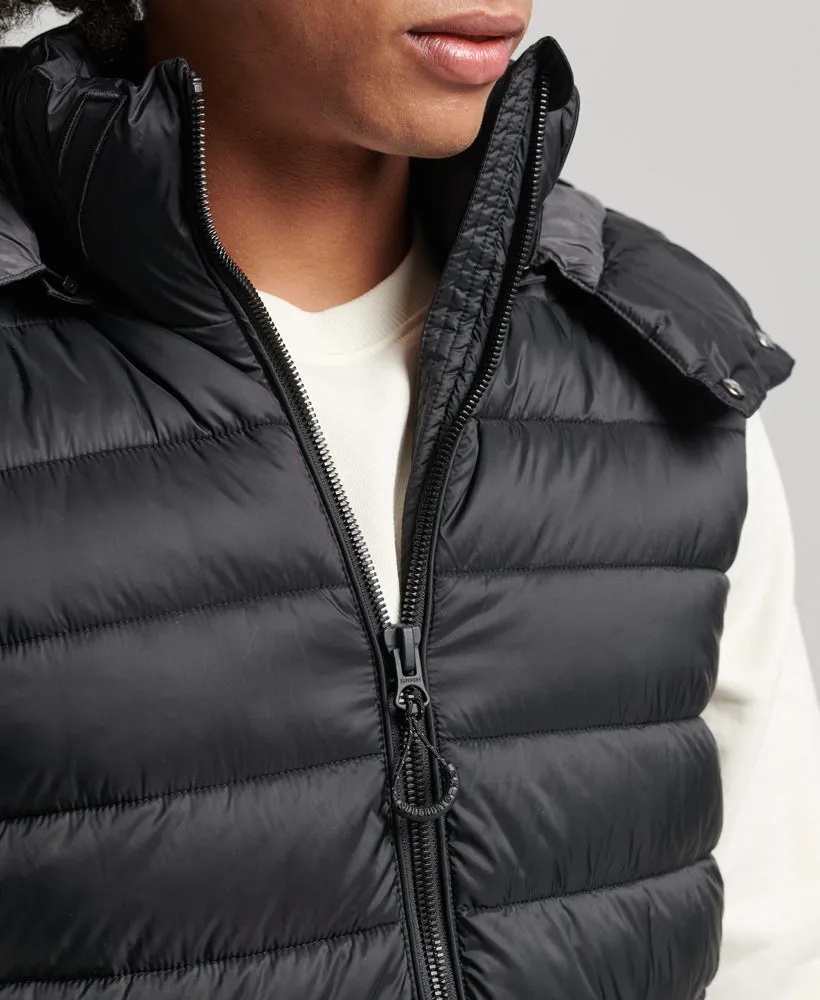 Code Mtn Fuji Padded Gilet Black