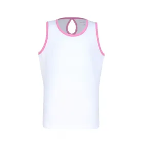 #Cottage Court White Keyhole Tank - New!