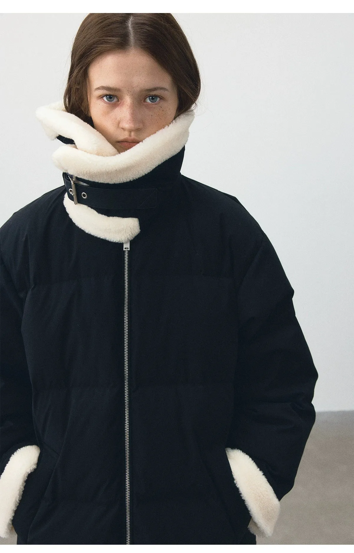 Elegant Winter Puffer Coat