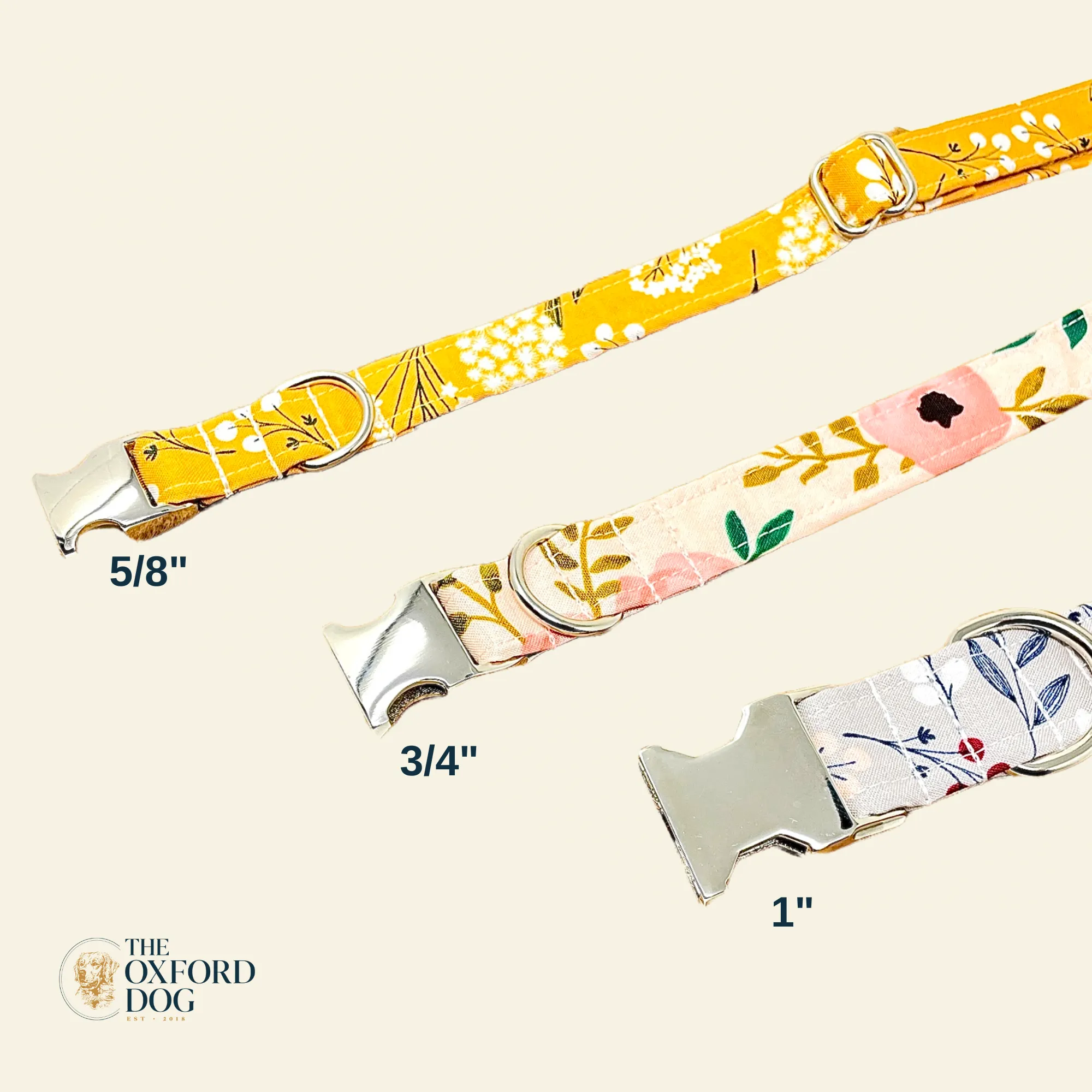 Farm Floral Yellow | Collar and Leash Set