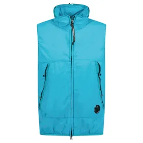 G.D.P. Padded Gilet Aqua
