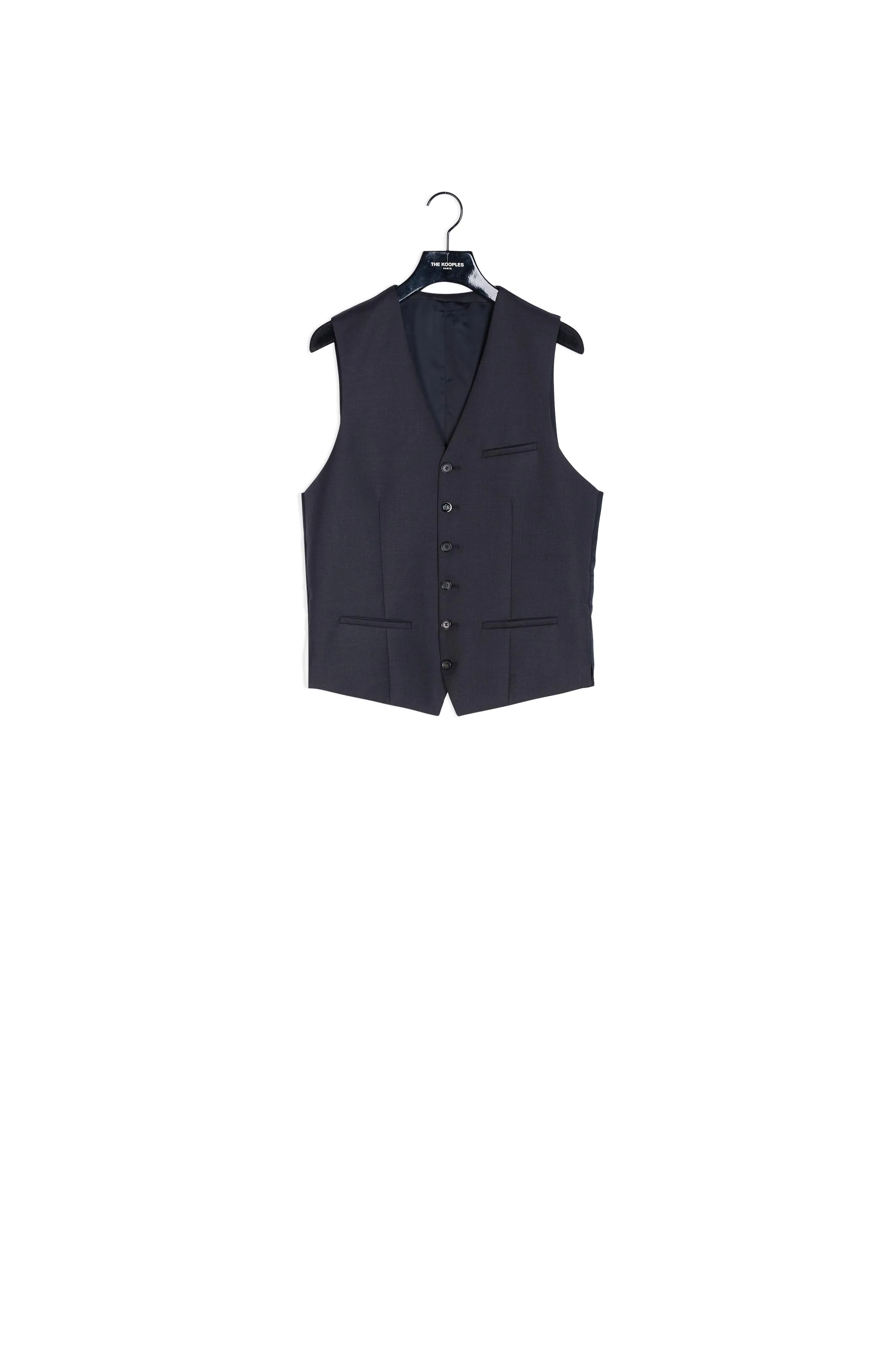 Gilet de costume Gris foncé