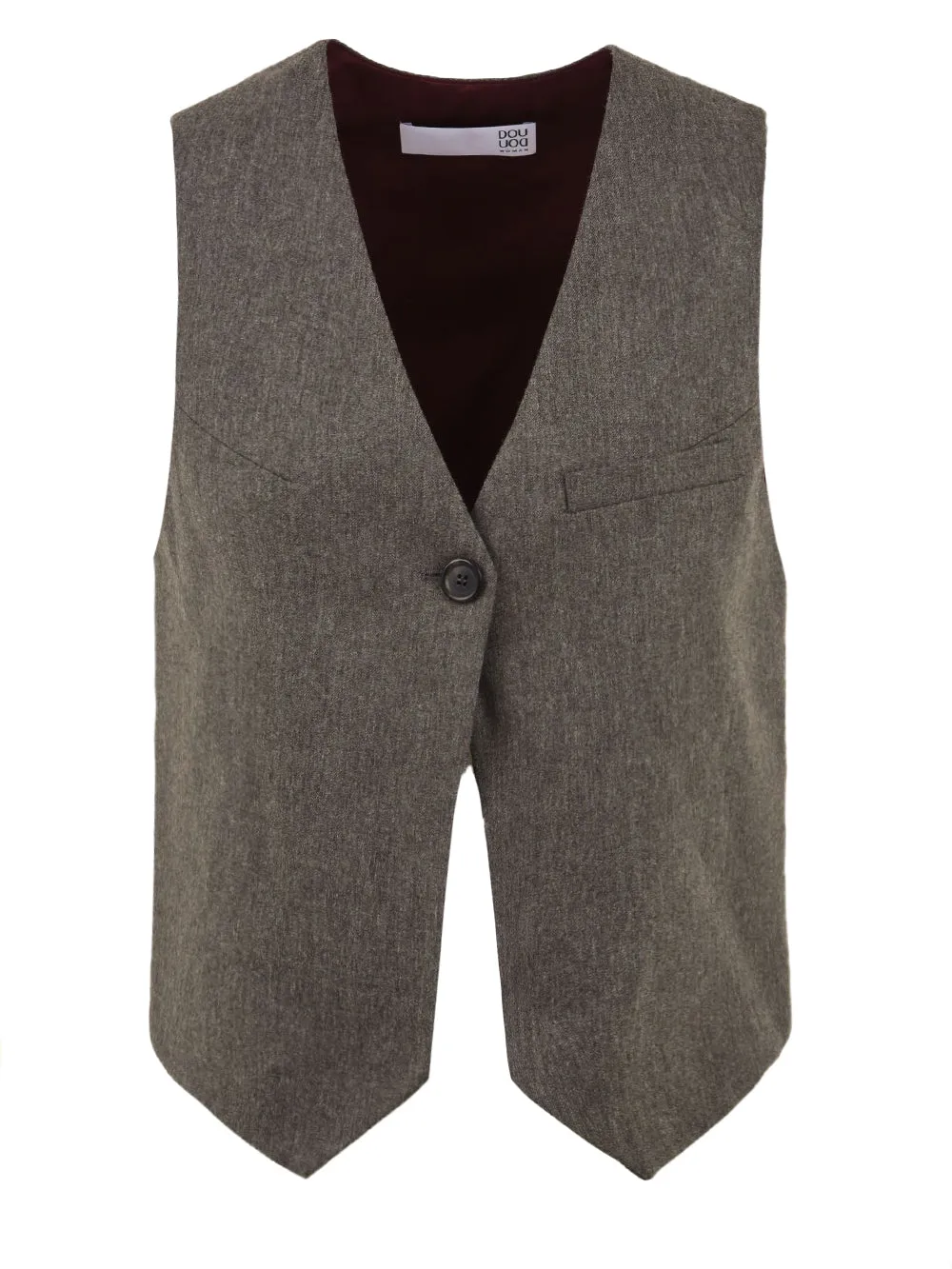 Gilet DOUUOD Donna CARPINO DD12 Grigio