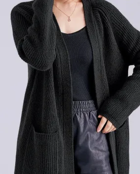 Gilet Long Laine et Cachemire - Lyna