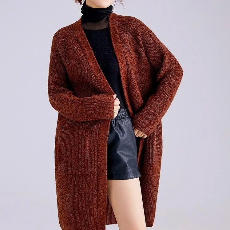 Gilet Long Laine et Cachemire - Lyna