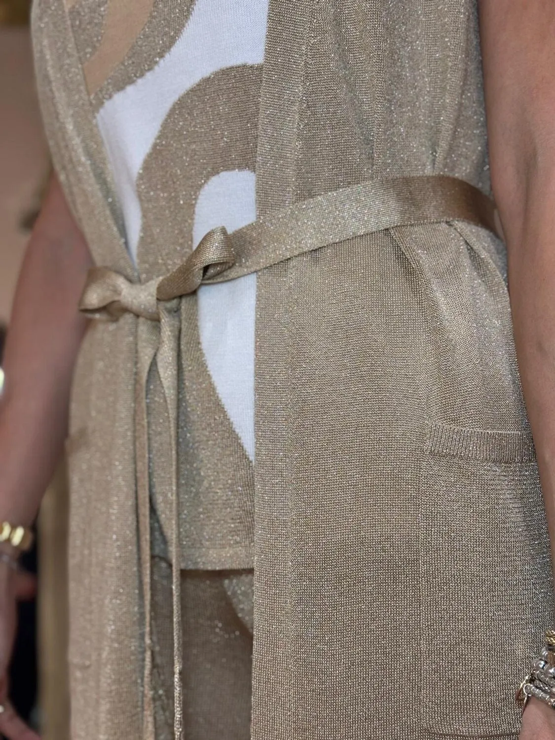 GILET LUREX