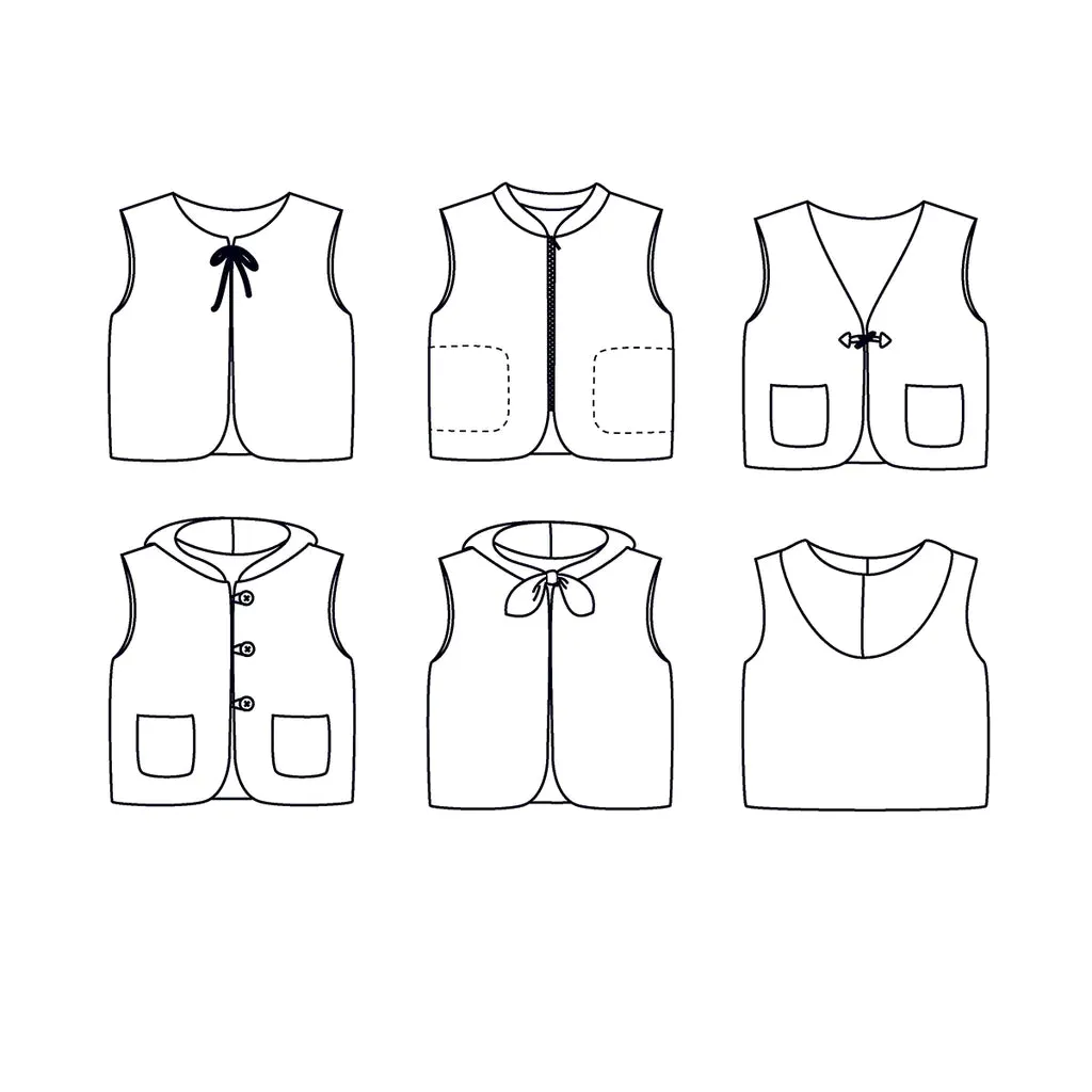 Gilet sans manche Vienne - Ikatee