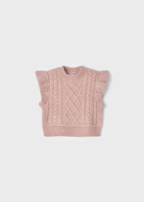 Gilet Tricot Rosa