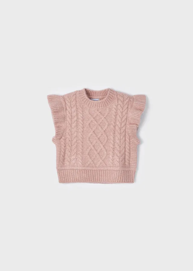Gilet Tricot Rosa