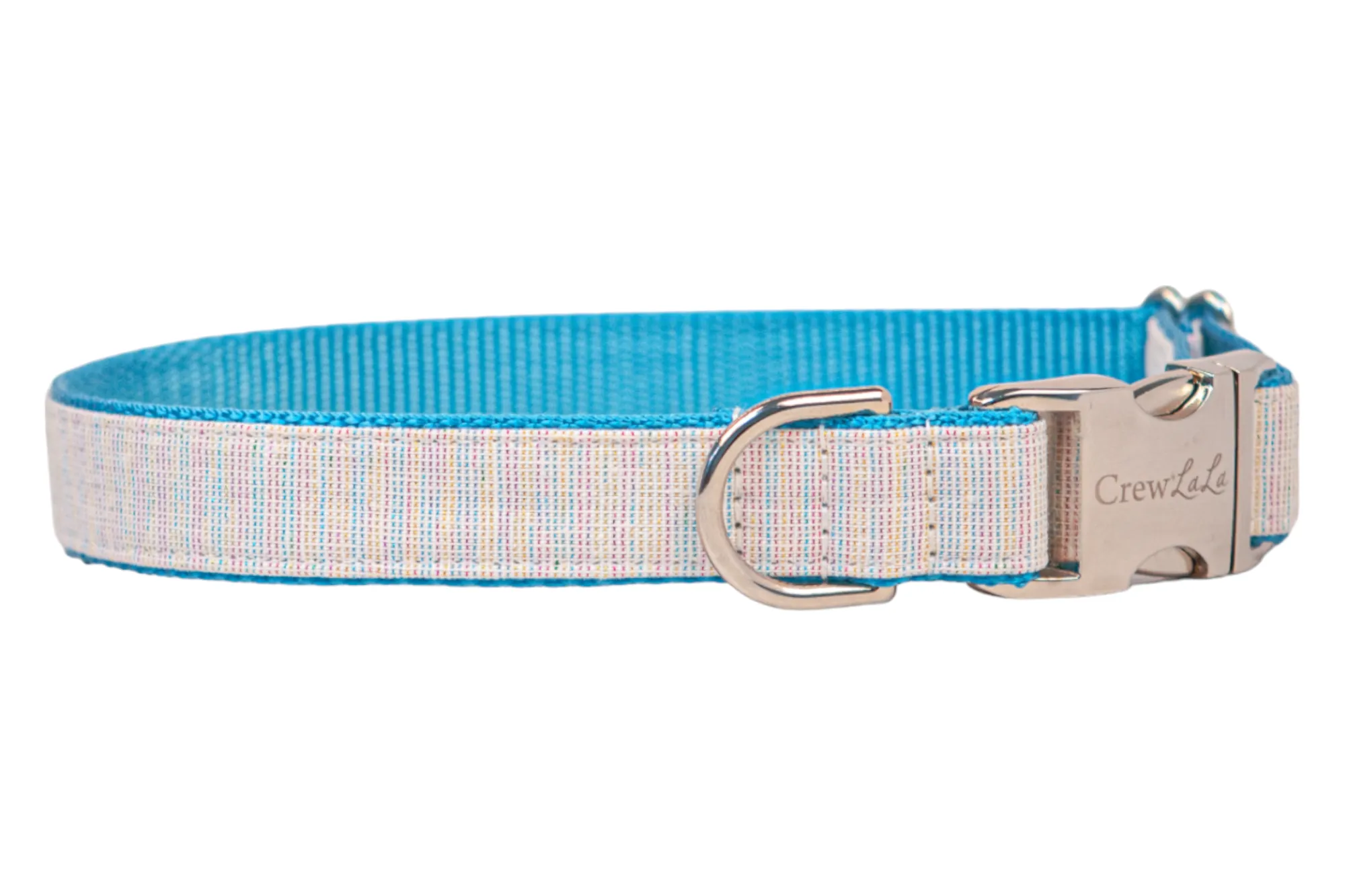 Gotcha Glitter Dog Collar on Blue