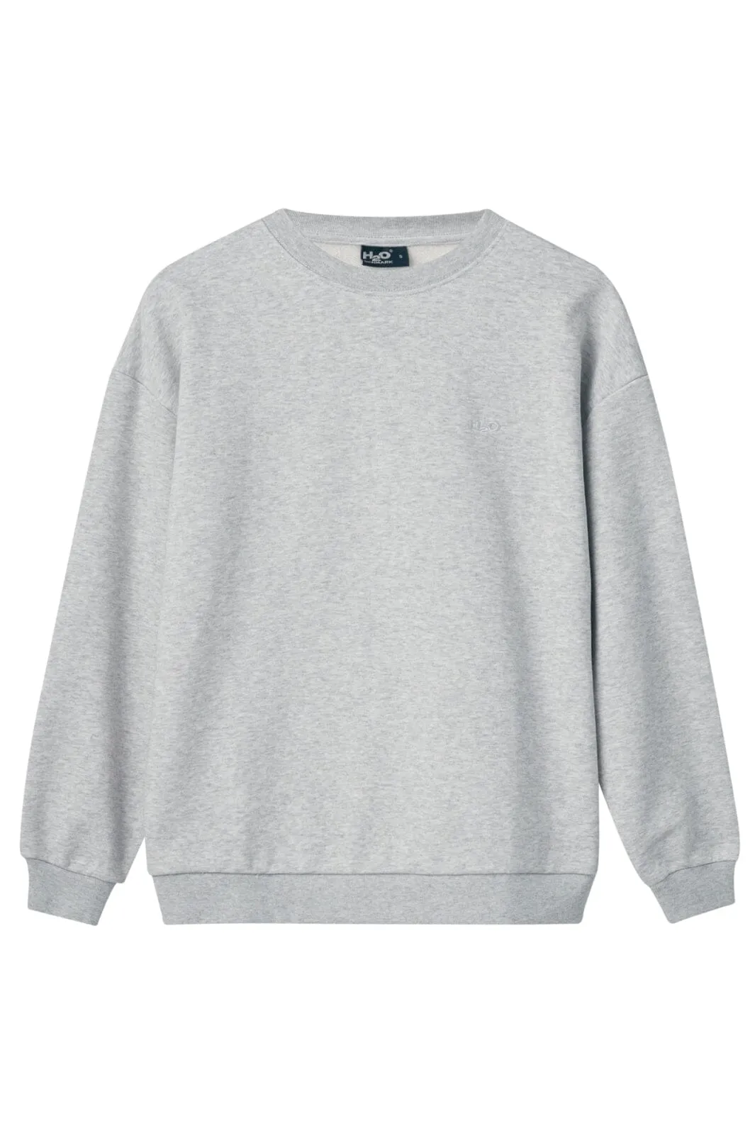 H2O - Base Woman Sweat O'Neck - 1020 Lt. Grey Mel