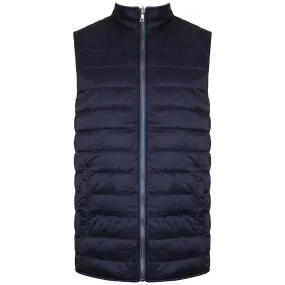 Hackett London Reversible Mens Navy Blue Gilet