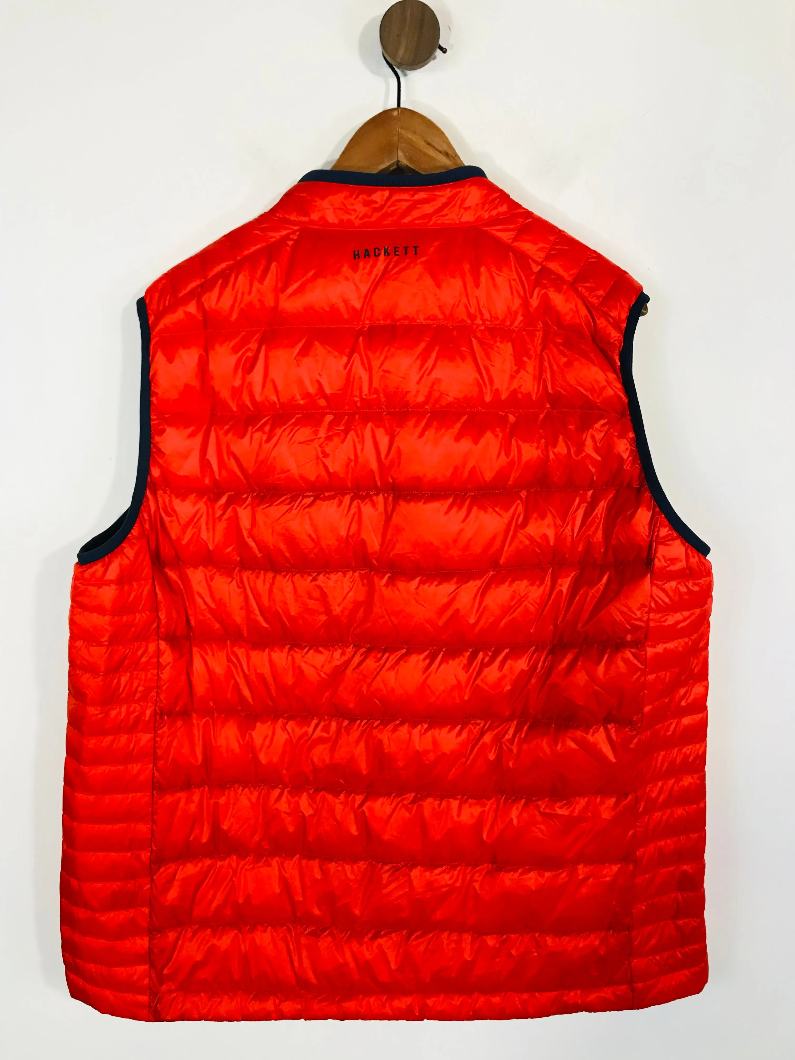 Hackett Men's Vest Gilet Jacket NWT | XXL | Orange
