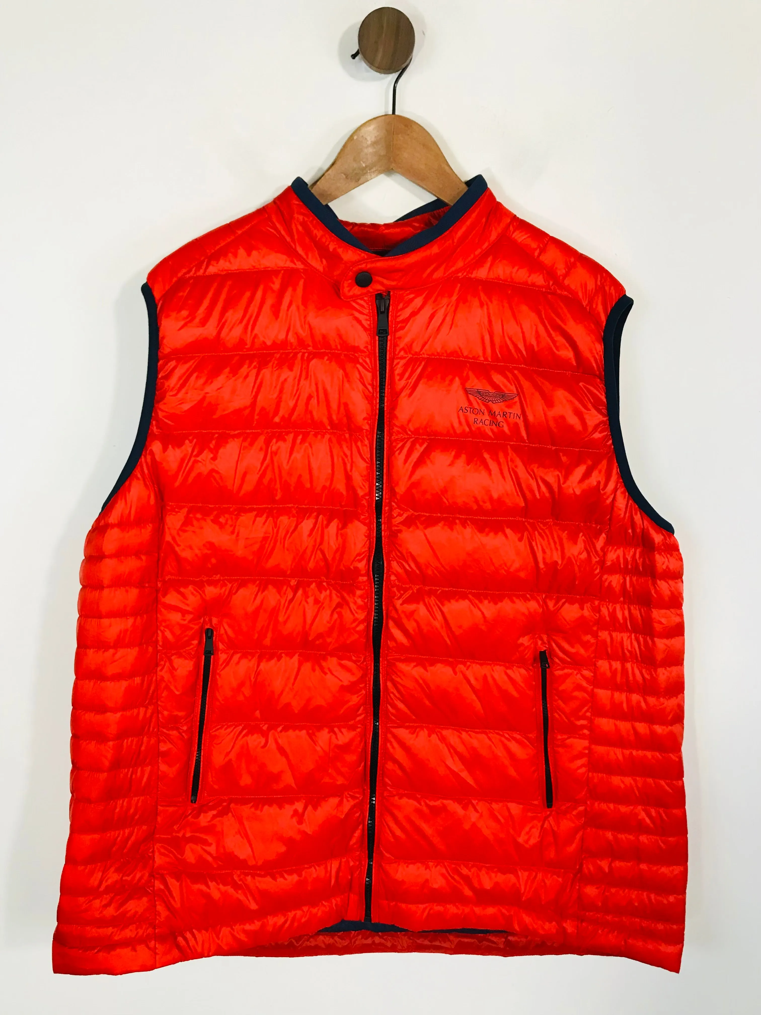 Hackett Men's Vest Gilet Jacket NWT | XXL | Orange