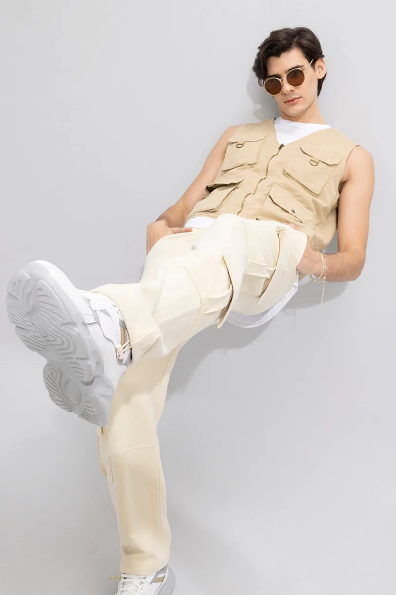 Hawker Beige Multipocket Gilet