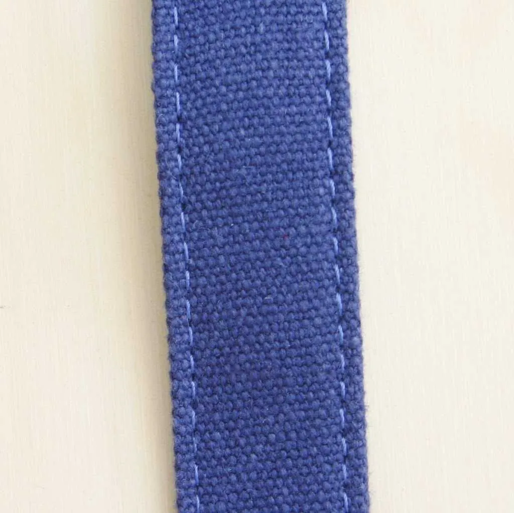Hemp Dog Leash 6' Basic Blue Canvas