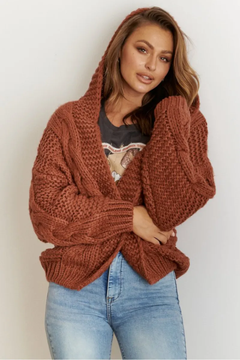 Jaase - Maple Knit Rust