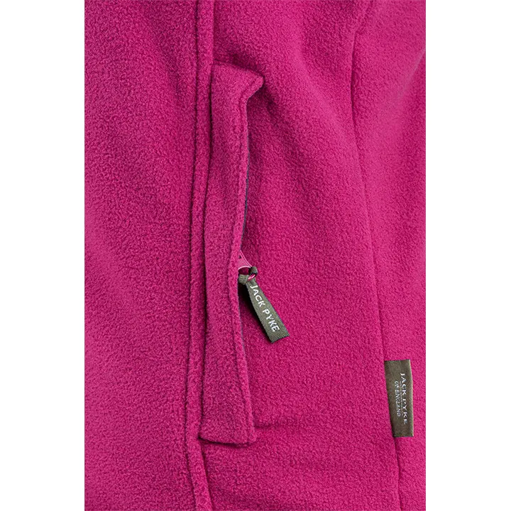 Jack Pyke Ladies Countryman Fleece Gilet Roselle