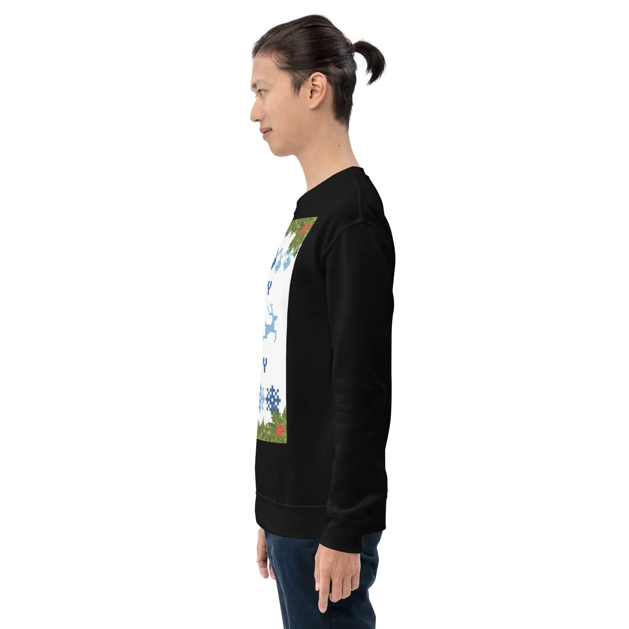 Jolly Holly Sweatshirt Christmas (Glamourange Christmas Sweatshirt Men)