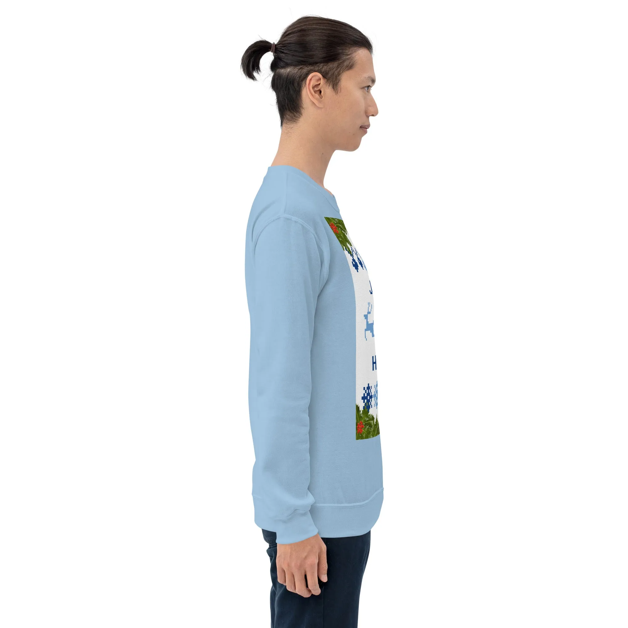 Jolly Holly Sweatshirt Christmas (Glamourange Christmas Sweatshirt Men)