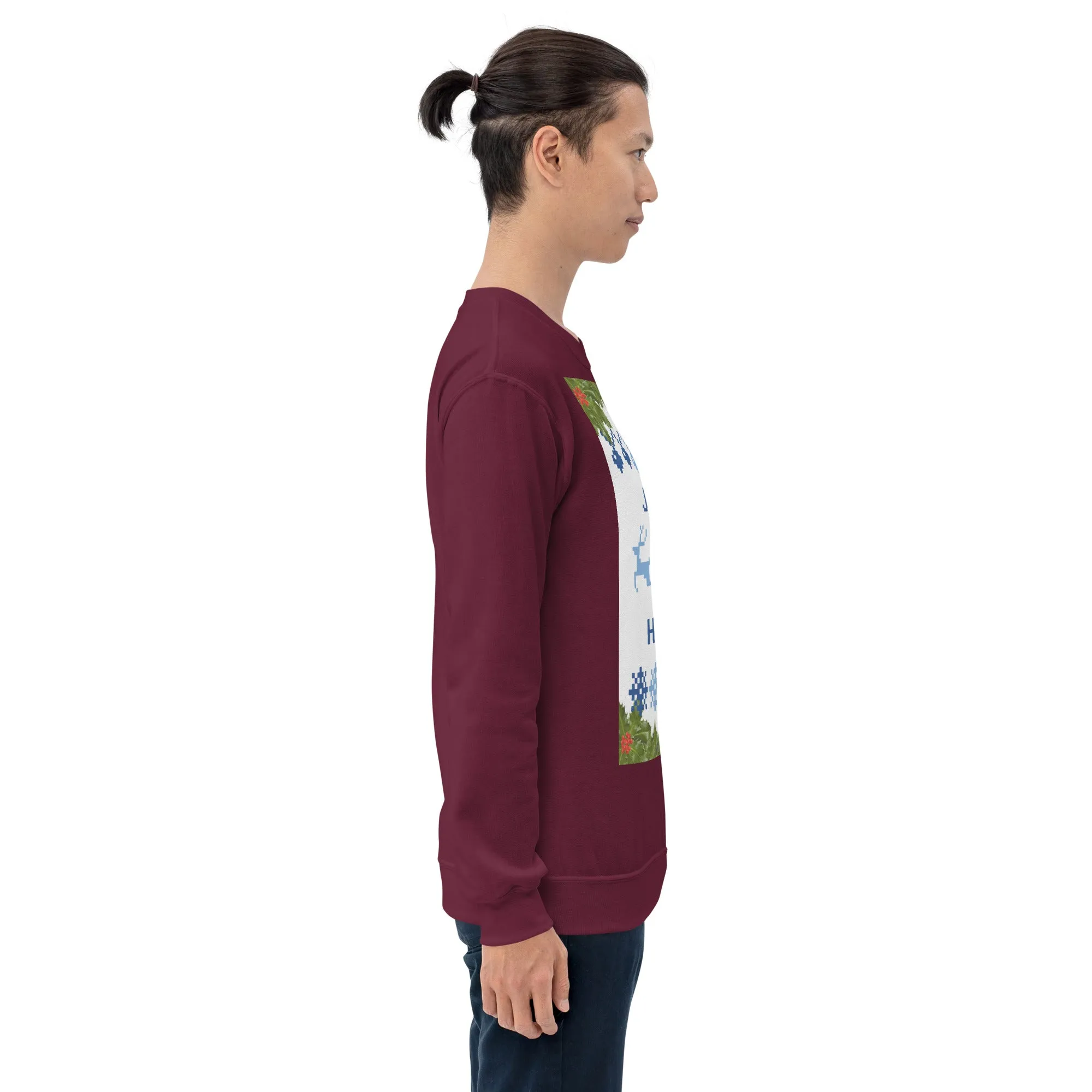 Jolly Holly Sweatshirt Christmas (Glamourange Christmas Sweatshirt Men)