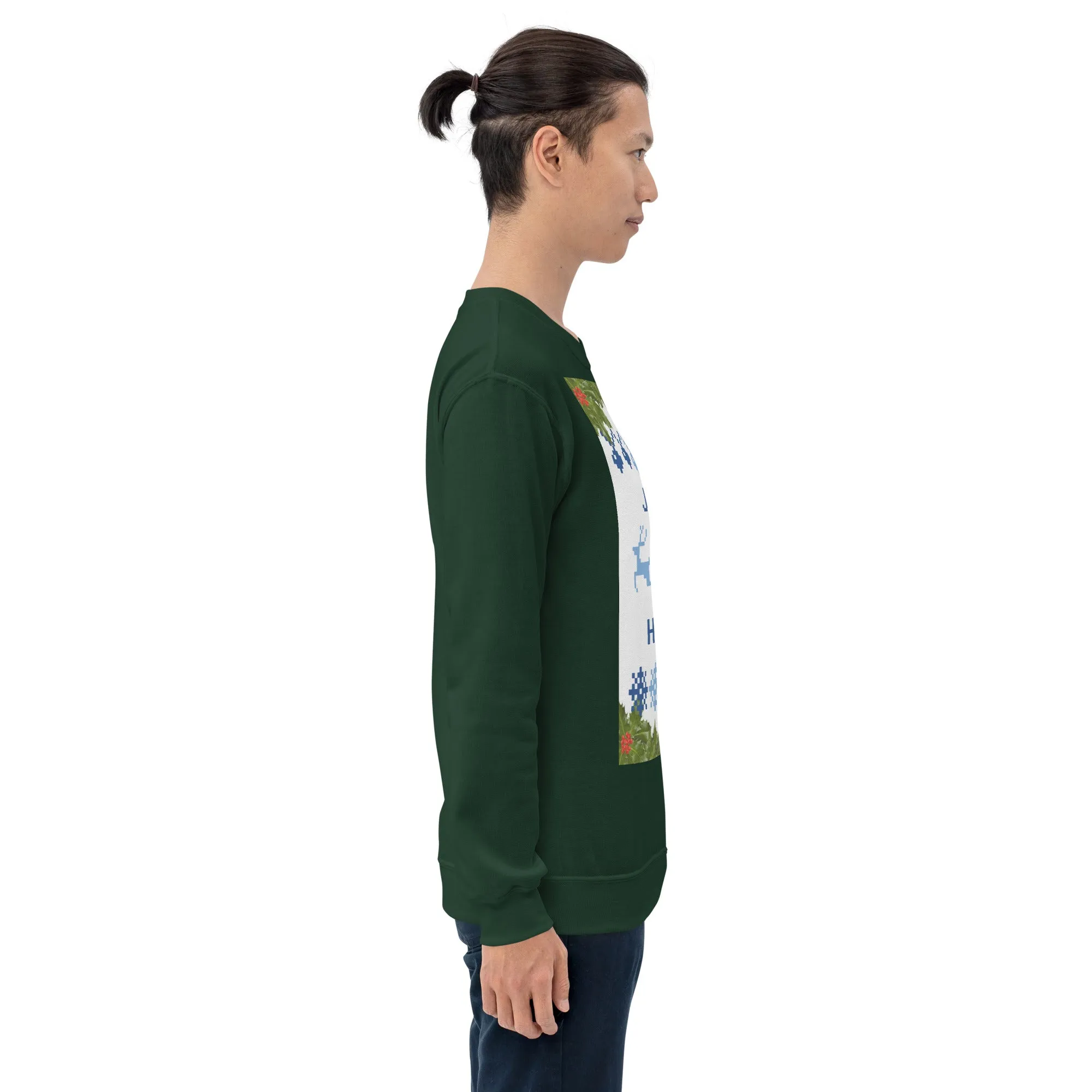 Jolly Holly Sweatshirt Christmas (Glamourange Christmas Sweatshirt Men)