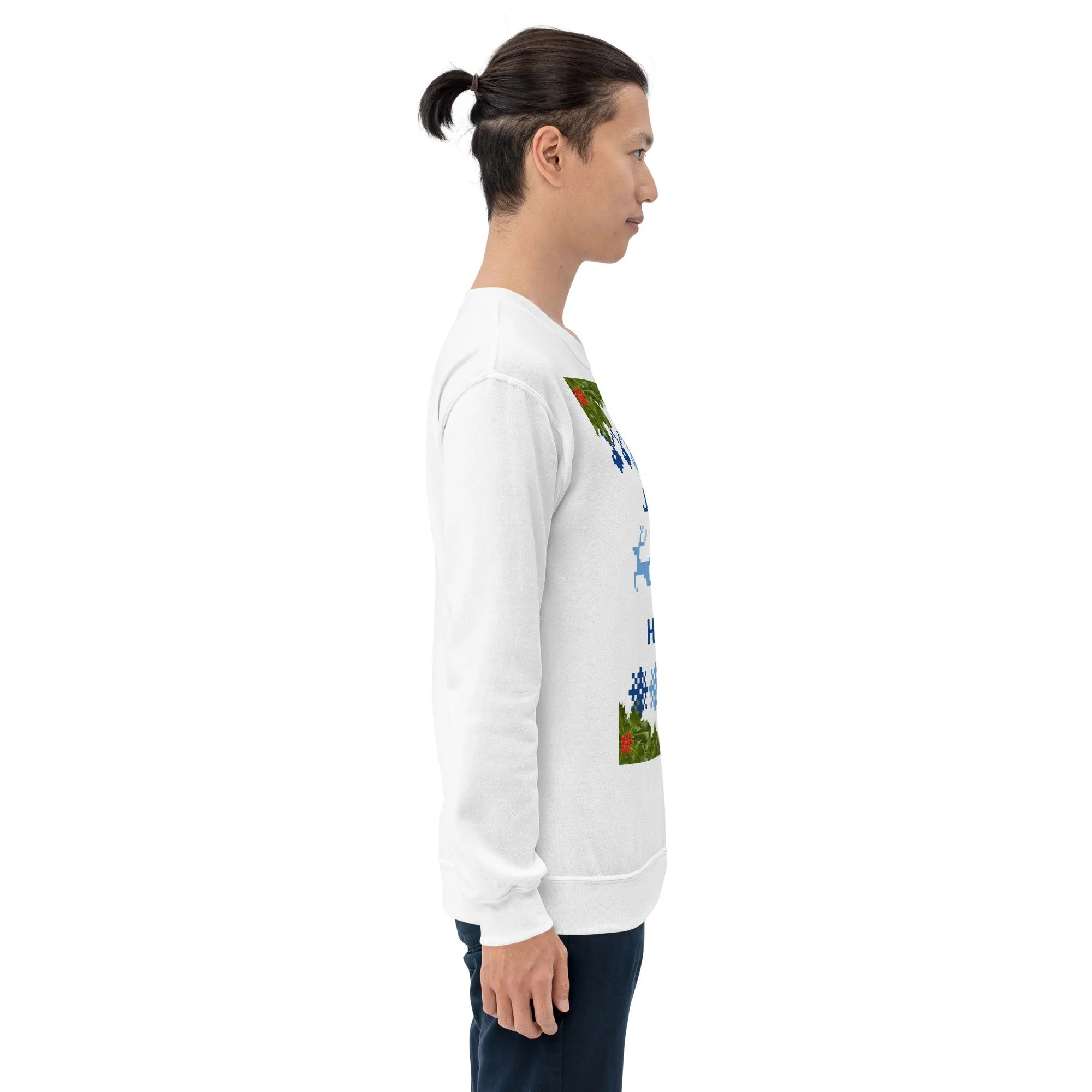 Jolly Holly Sweatshirt Christmas (Glamourange Christmas Sweatshirt Men)