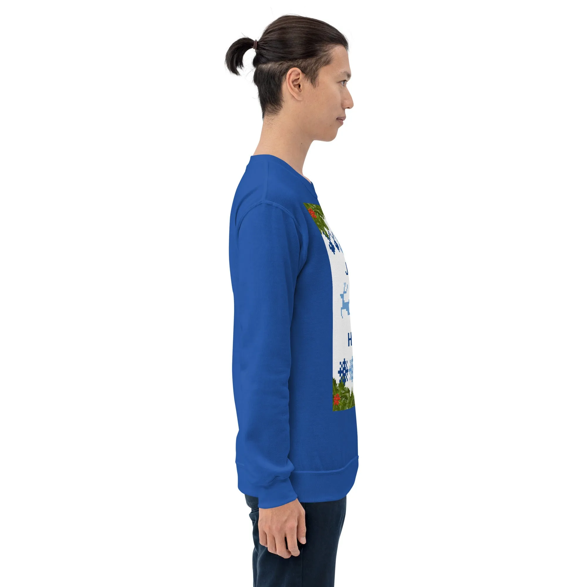 Jolly Holly Sweatshirt Christmas (Glamourange Christmas Sweatshirt Men)