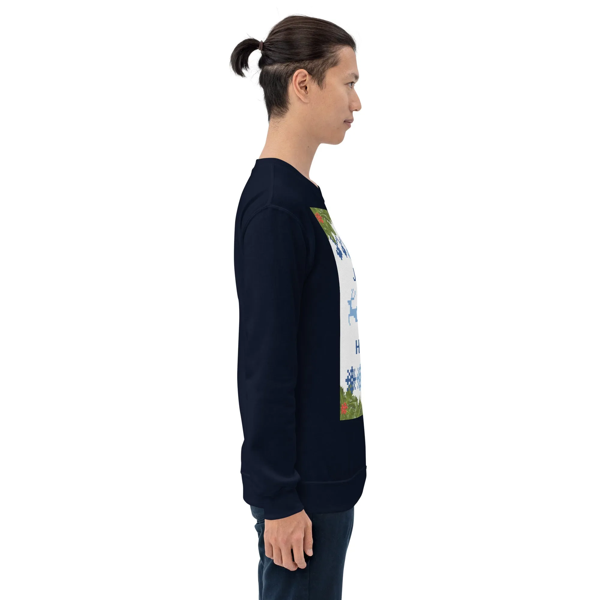 Jolly Holly Sweatshirt Christmas (Glamourange Christmas Sweatshirt Men)