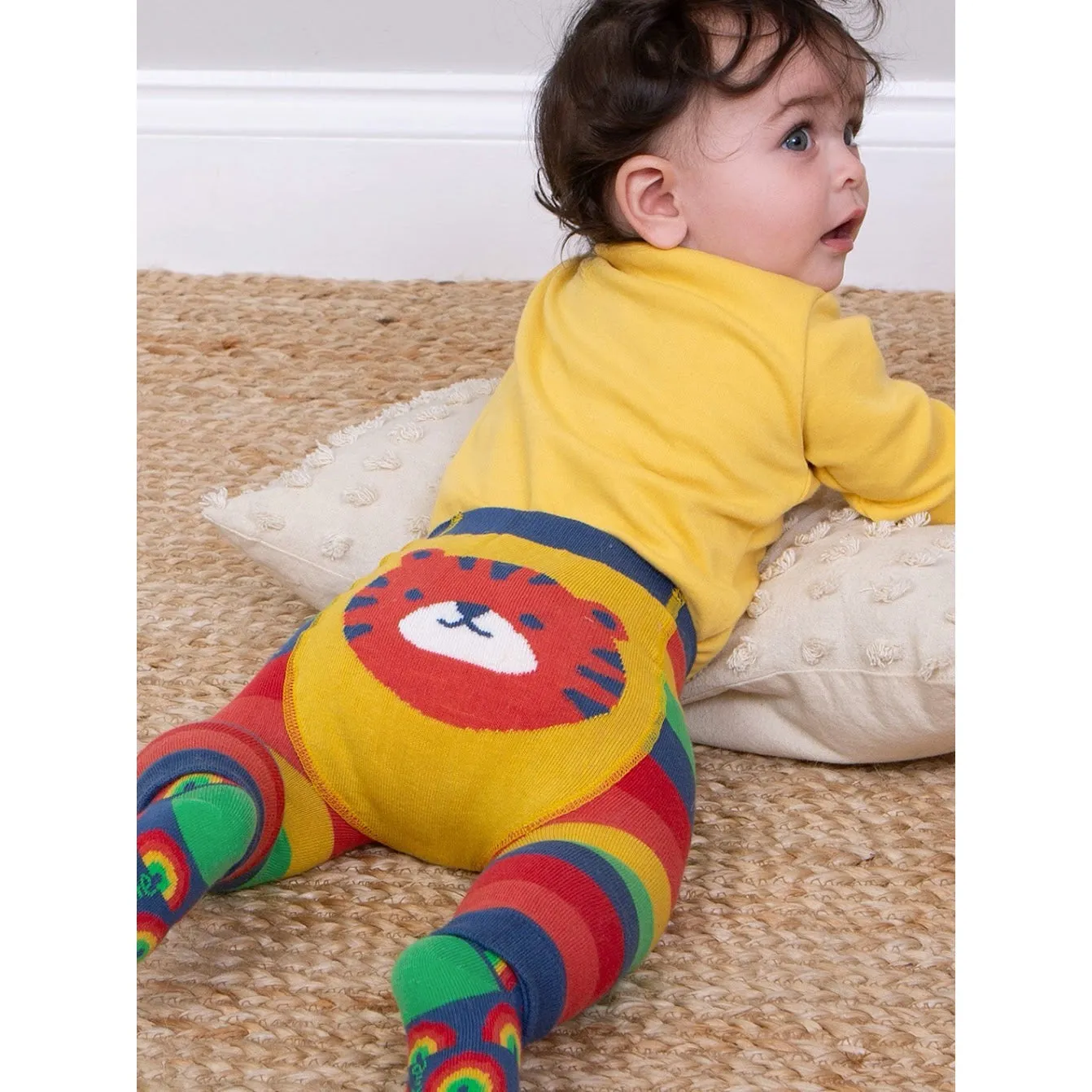 Kite Top Tiger Infant Knitted Leggings 3167-Buh