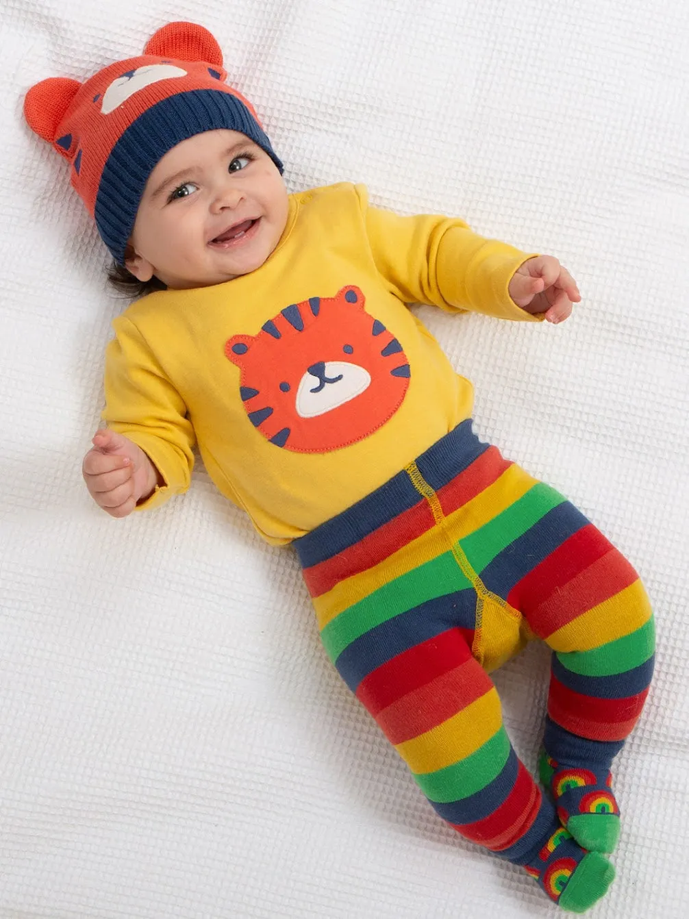 Kite Top Tiger Infant Knitted Leggings 3167-Buh