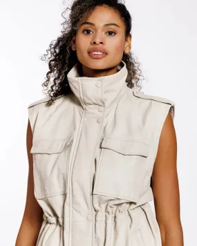 Kyra gilet - off white