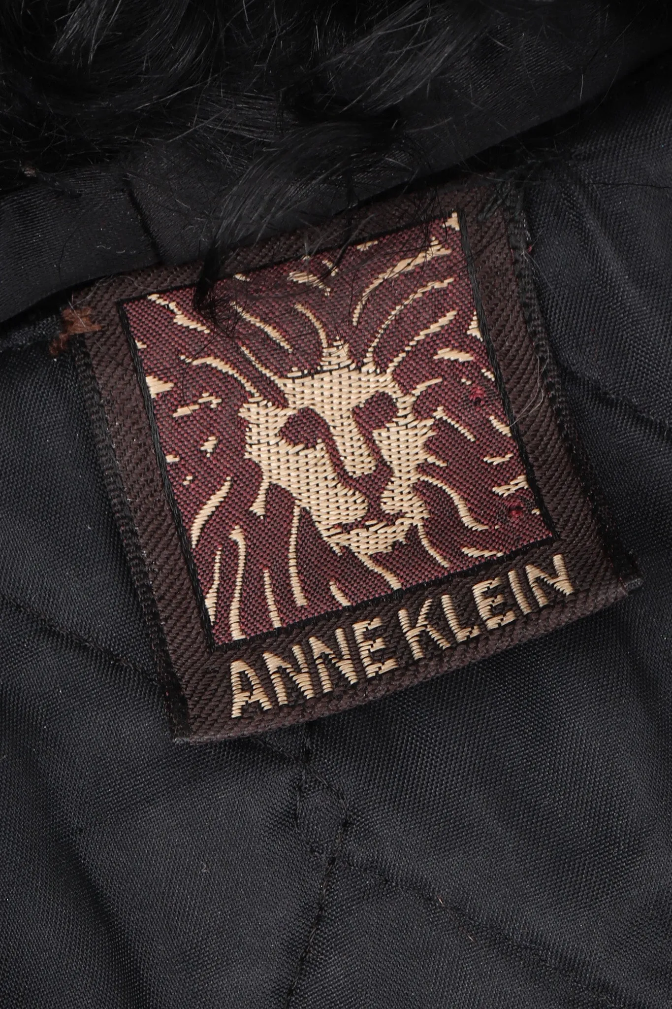 Lamb Collar Tapestry Coat