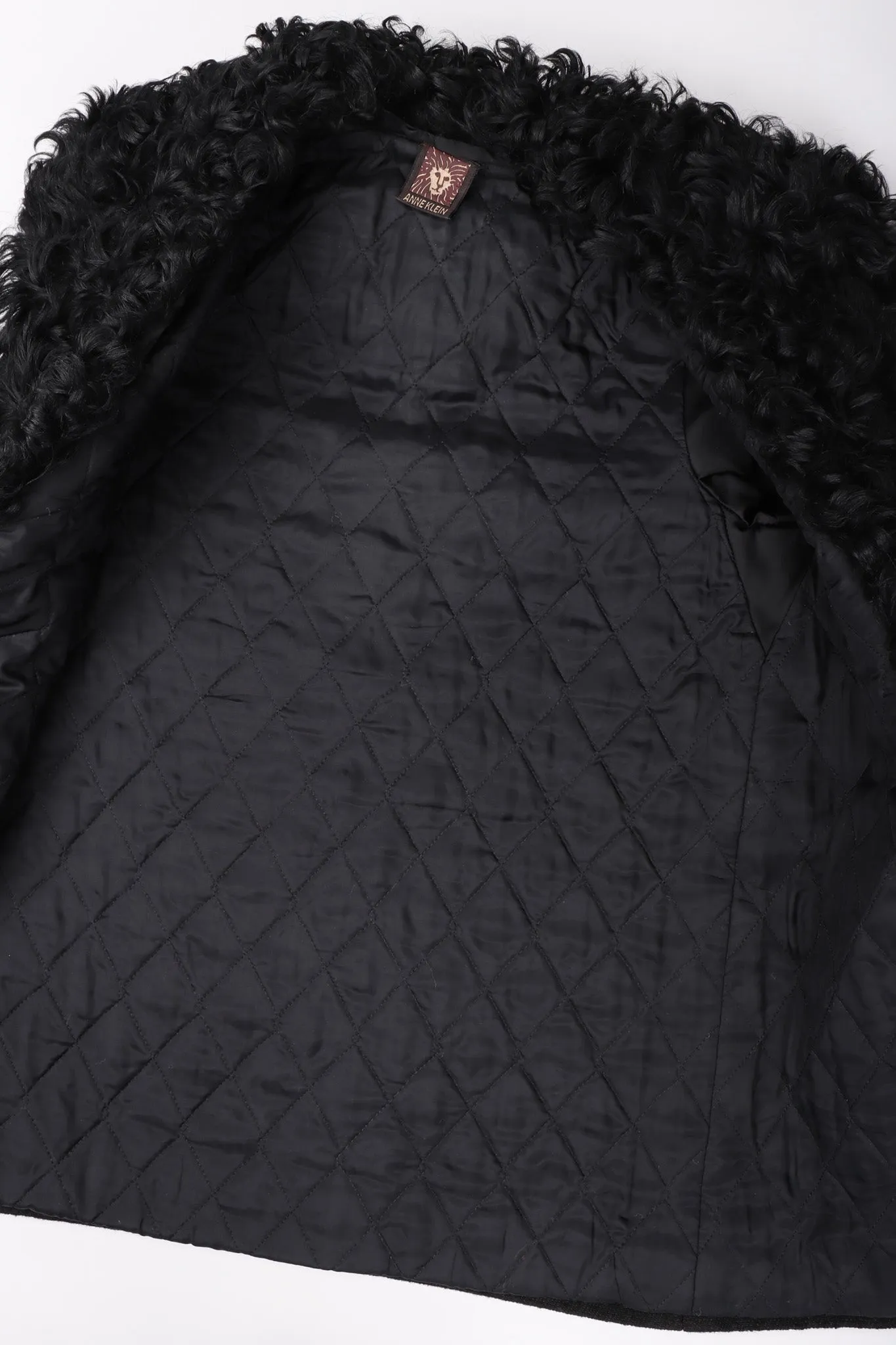 Lamb Collar Tapestry Coat