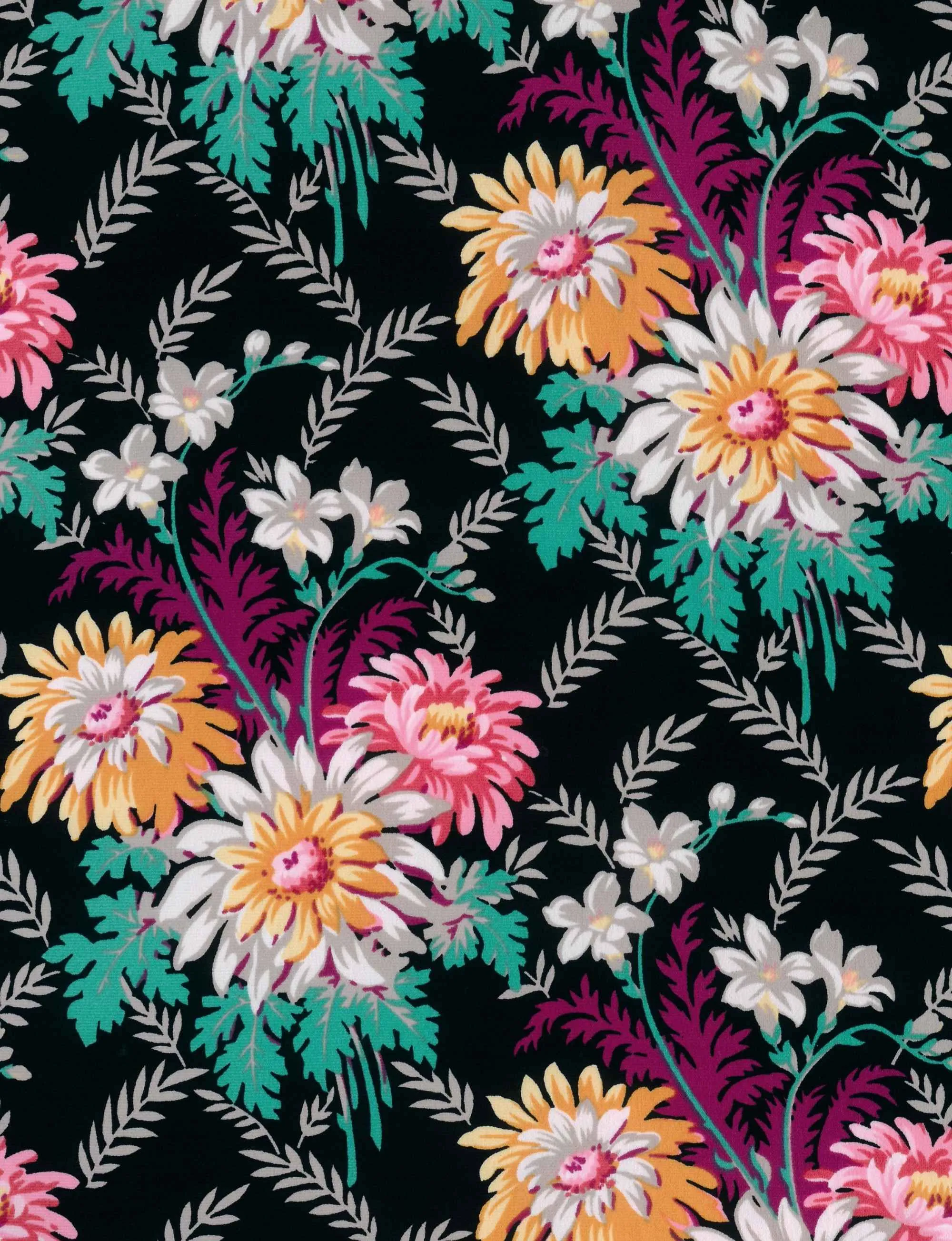 Lana 'Darling Dahlias' Sweetheart Dress with Necktie FINAL SALE