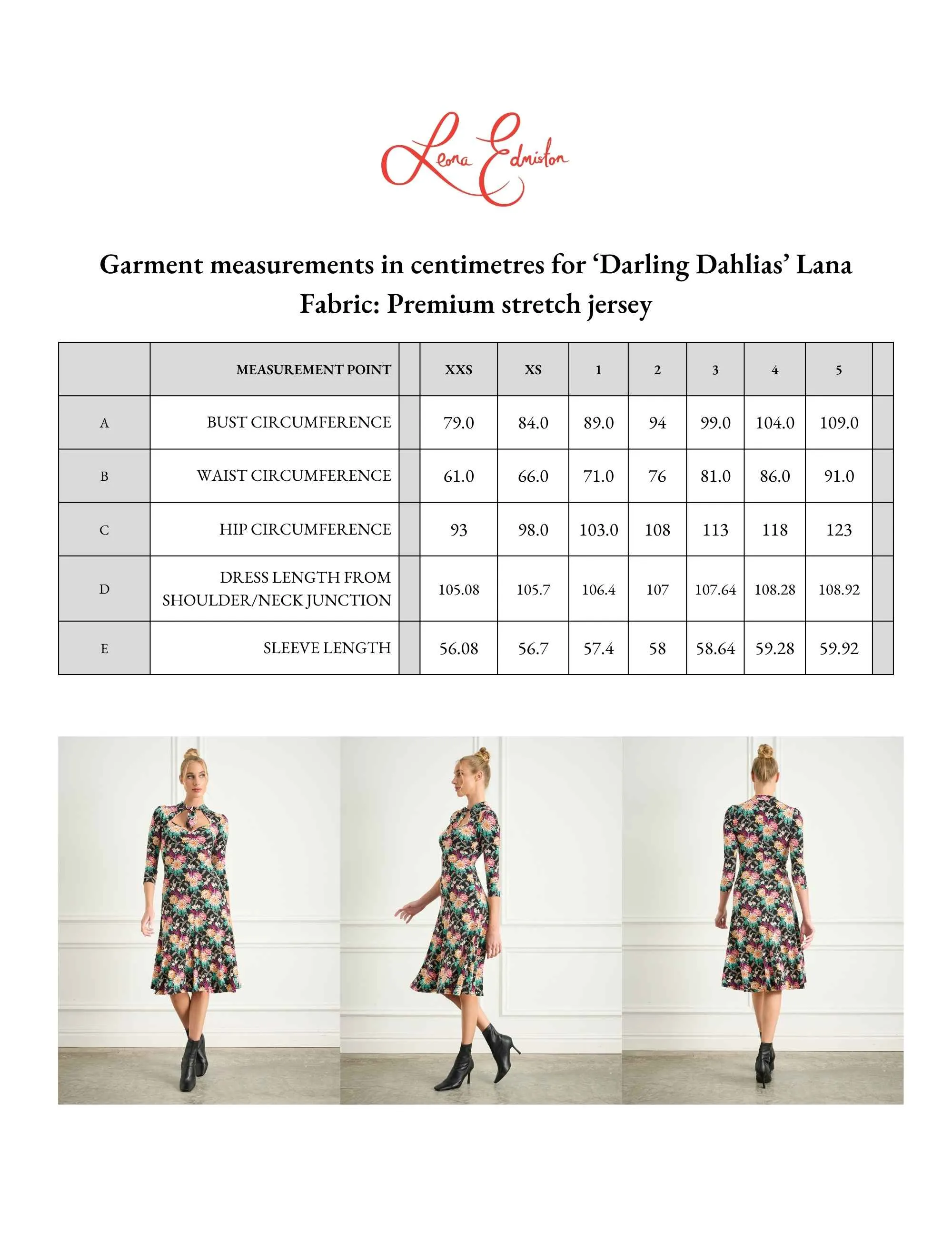 Lana 'Darling Dahlias' Sweetheart Dress with Necktie FINAL SALE