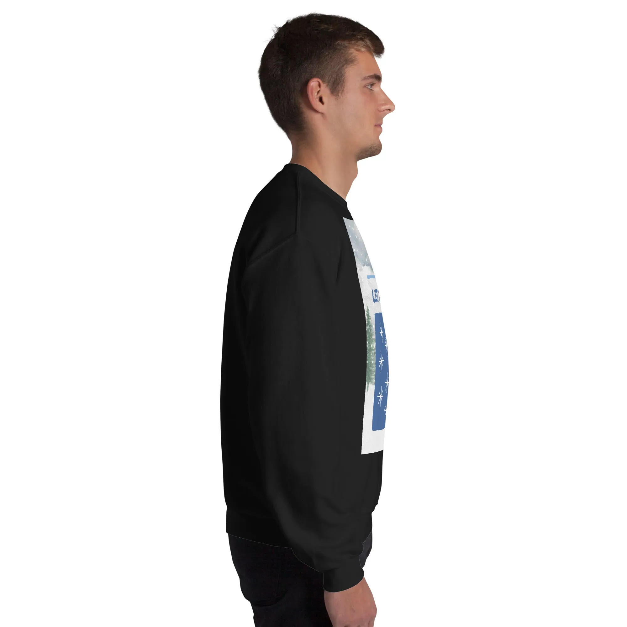 Let It Snow Christmas Sweatshirt (Glamourange Christmas Sweatshirt Men)